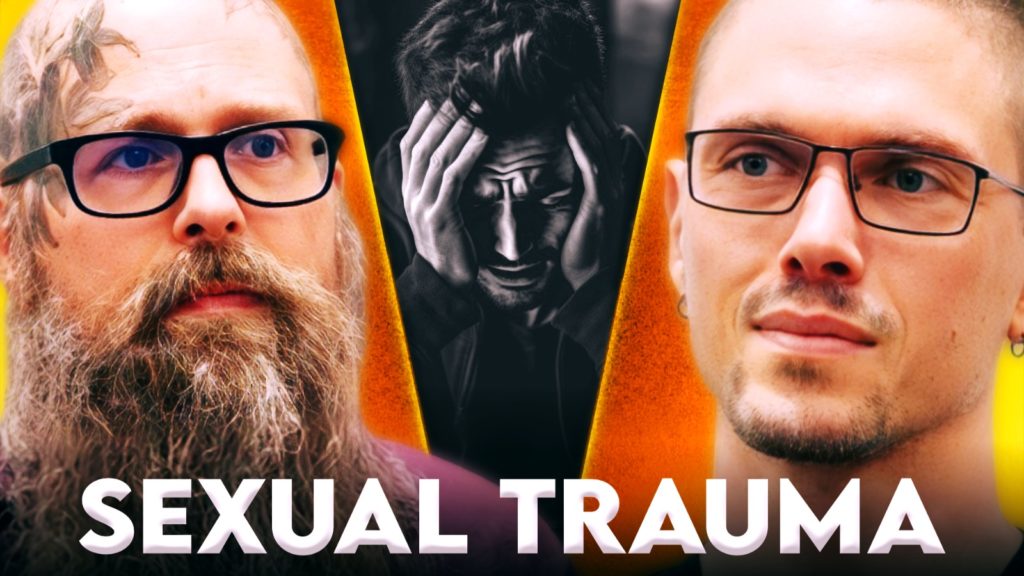Image with Papillon DeBoer and Taylor Johnson that says sexual trauma on the bottom of the image.